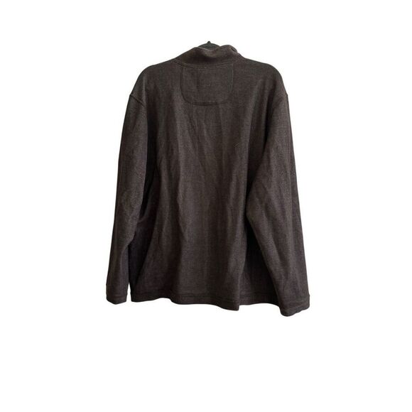 NWT Tommy Bahama Men's Bayview Reversible Quarter-Zip Sweater XL - Picture 3 of 10